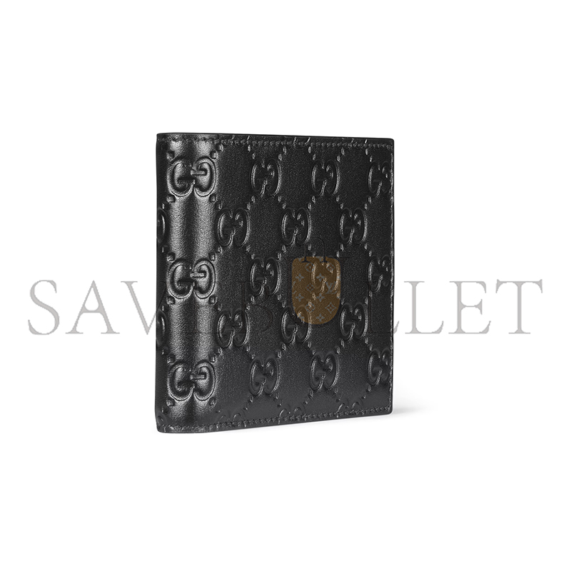 GUCCI GG EMBLEM COIN WALLET ‎850177 (11*9cm)